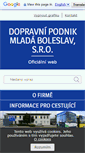 Mobile Screenshot of dpmlb.cz